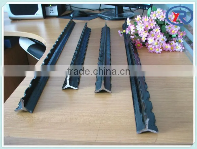 black Y Steel Fence Post metal post
