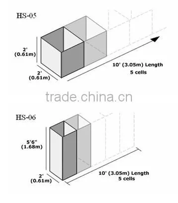 Hesco Container/barrier/fence/welded security gabion for military