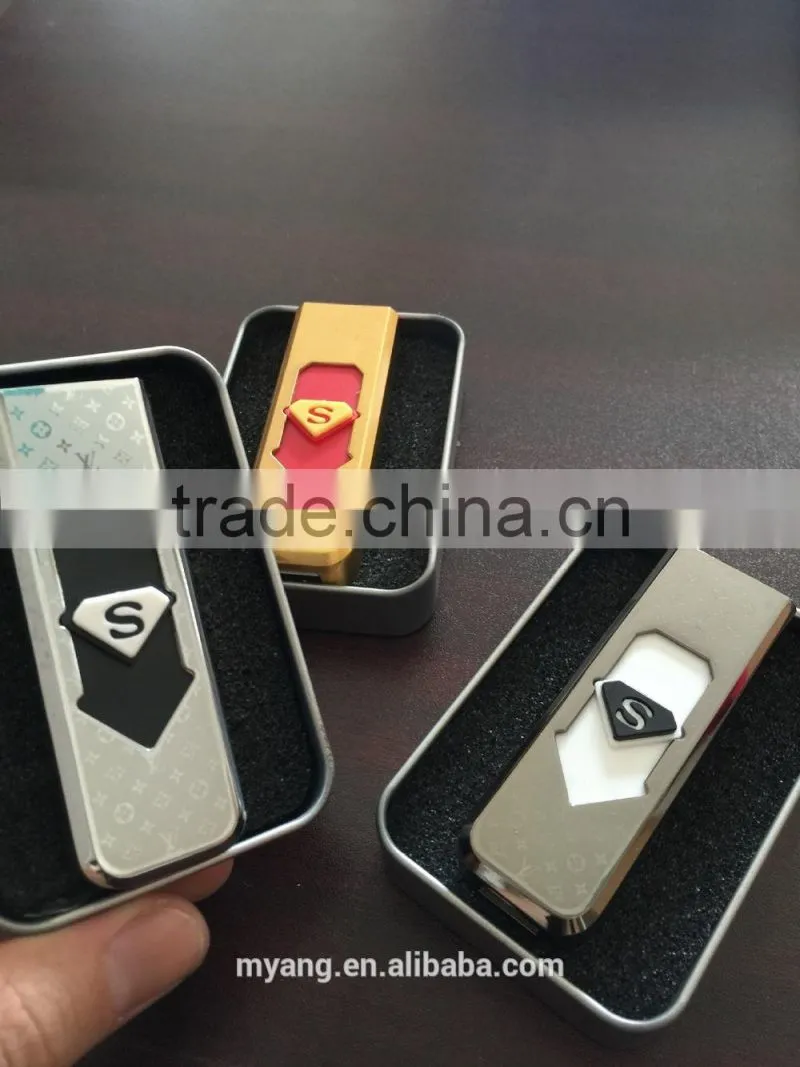 novelty lighters,rechargable e-cigrate lighter. alibaba hot saling, wholesale USB Cigarette lighter