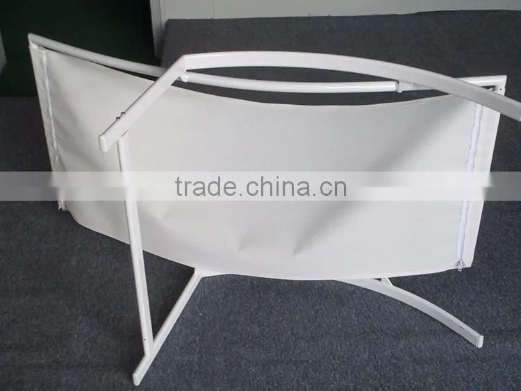 Outdoor Furniture Stackable Aluminium Mesh Lounge Chair