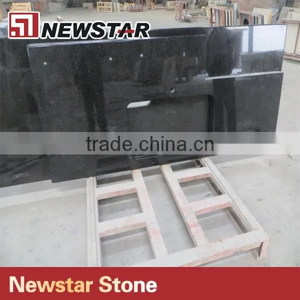 Black Stone Bright Spot Kitchen Granite Counter