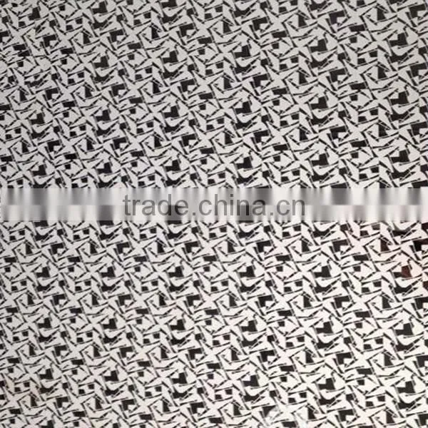 Beautiful Color Etching Stainless Steel Interior Elevator Cabin Decoration