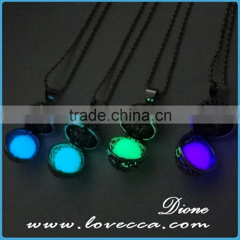 Wholesale accessories pendant infinity necklace Luminous jewelries necklace Flashing