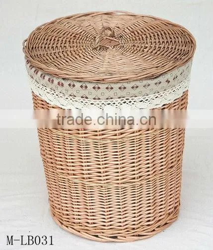 Beautiful rattan wicker Laundry basket with lids & large storage basket