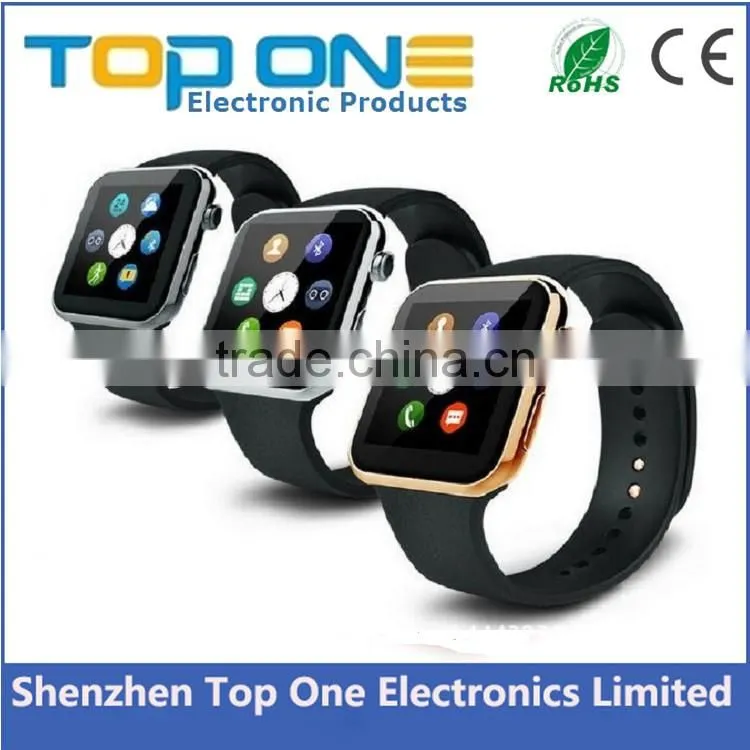 2015 new innovate hot sale A9 bluetooth smart watch for apple andriod phone
