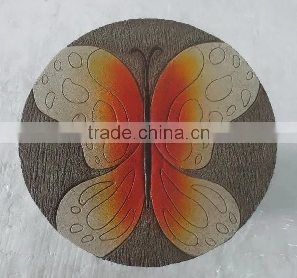 Beautiful fiberglass garden butterfly chair