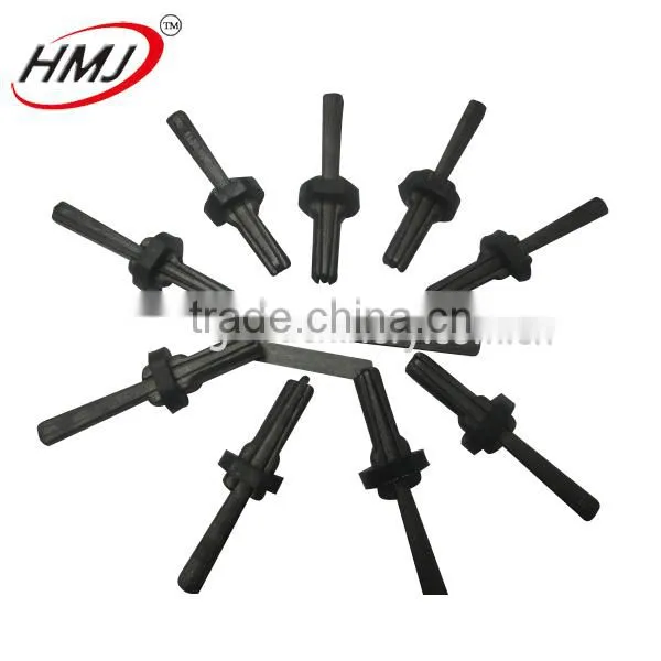 Wedge tools for splitting granite