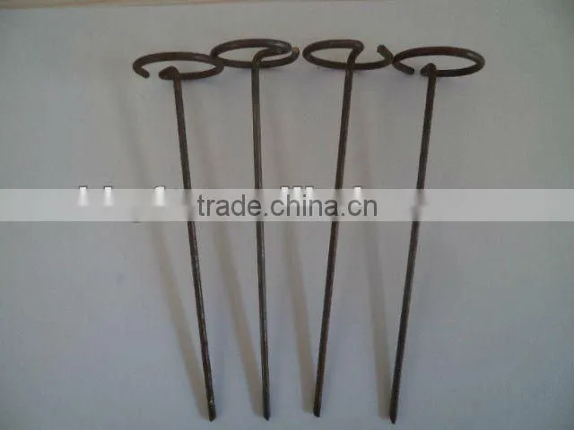 Staples/ Galvanized ground pin china supplier