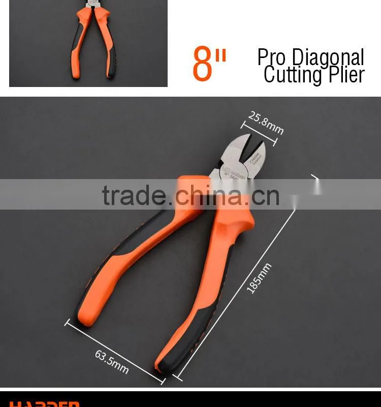 Professional diagonal cutting 8" plier