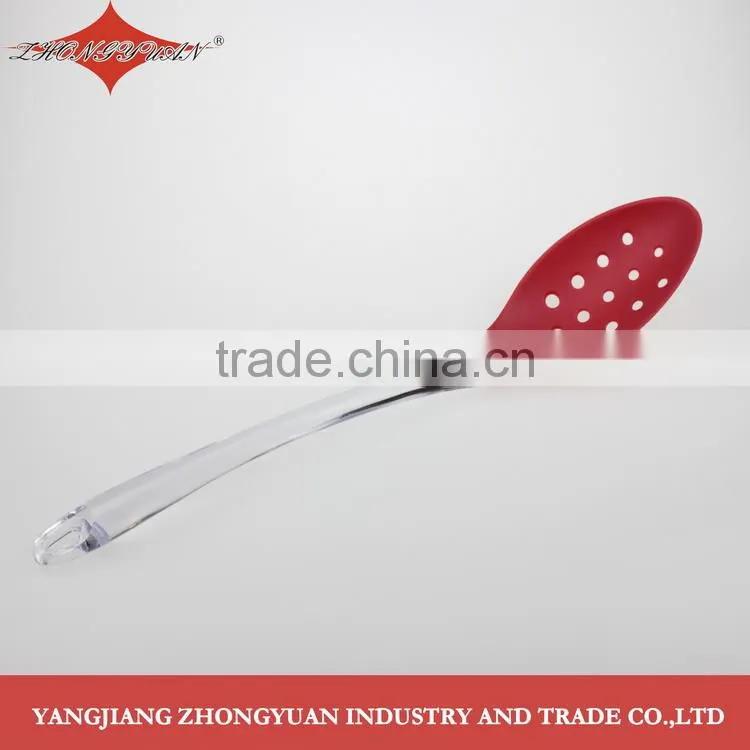 Food grade Nylon insert spaghetti server Kitchen utensil with PS handle