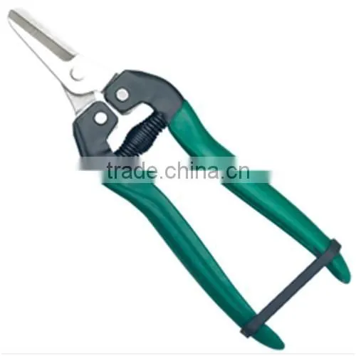 Pruning shears Plant scissors with plastic handle