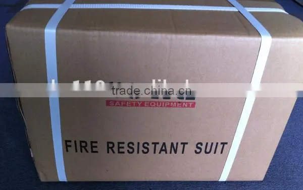 Factory direct sale fire proximity suit for fireman using