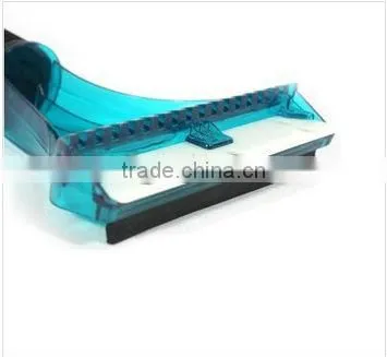 car plastic ice scraper with squeegee