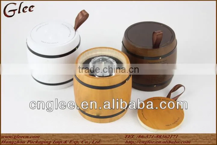 New Style Luxury White Color Wooden Watch Packing Box