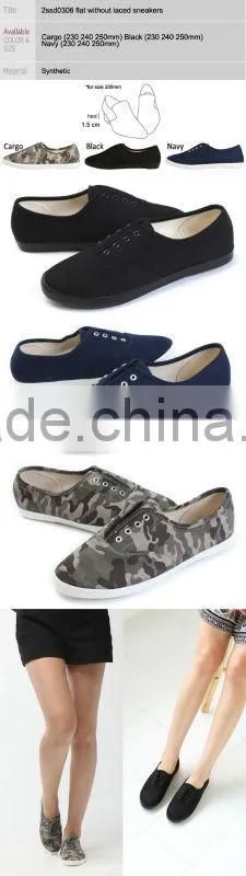 2ssd0306 flat without laced sneakers