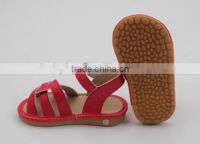 Skidproof high quality squeaky shoes kids children sandals