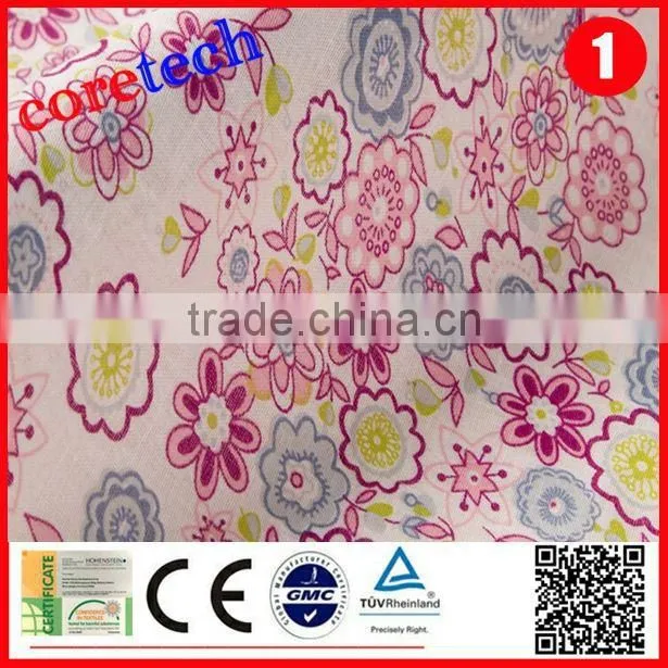 comfortable organic custom print cotton fabric wholesale factory