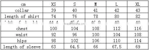 2017 new design Autumn Oxford men's slim fit shirt