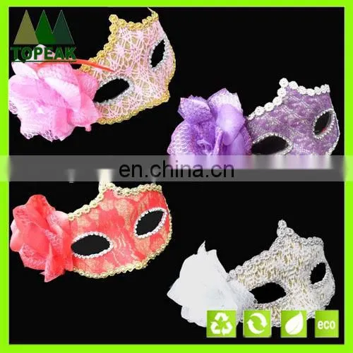 Wholesale Flower design masquerade mask for Halloween Karneval Cosplay face mask
