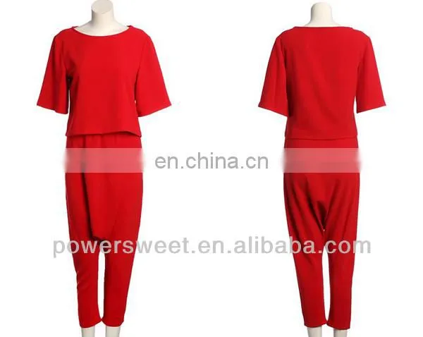 Whosale Hip Hop Clothing Crop Top And Baggy Pants