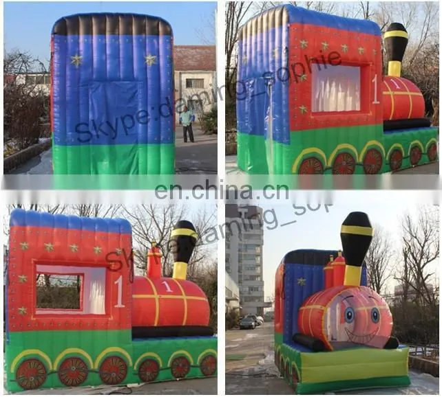 Customize Advertising Inflatable Train Cartoon for Sale