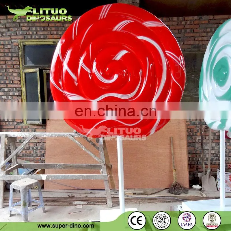 Large Fiberglass Lollipop Outdoor