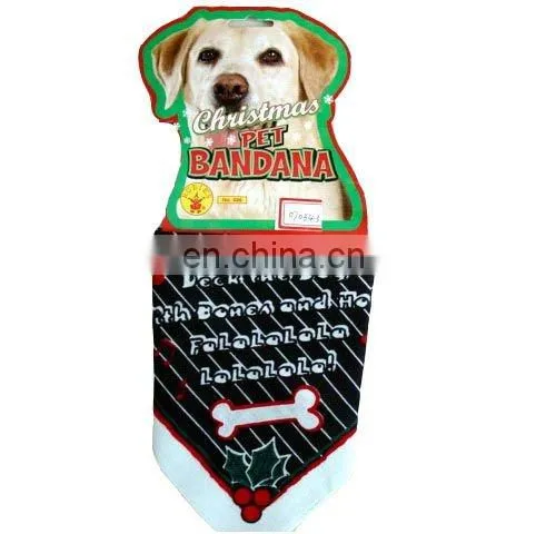 2014 hot sell 100% cotton shoes pattern pringting triangle pet bandana