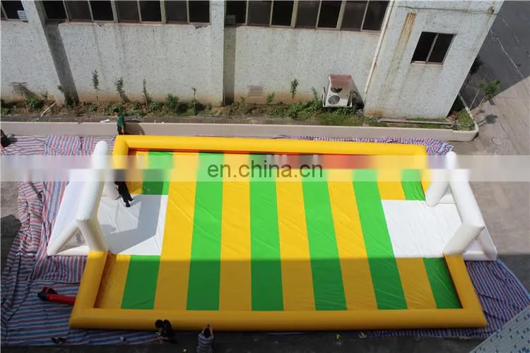 Water bubble stadium soapy inflatable football toss game
