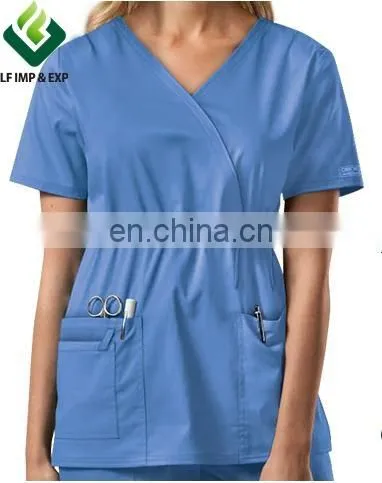 High fashioned medical scrub uniform or nurse uniform
