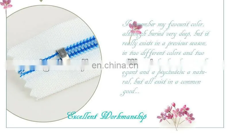 High-quality pe zipper