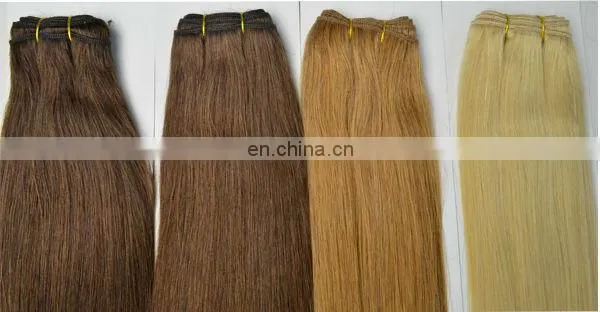 Euro Straight 1 piece 100g Brazilian Blonde Hair Ponytails Real Hair