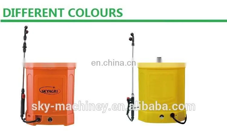 20l rechargeable facial mist plastic knapsack battery sprayer