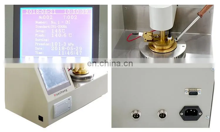 Professional supplier Closed cup flash point tester/ flashpoint tester astm d92