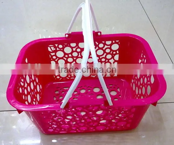 Bath basket with handle