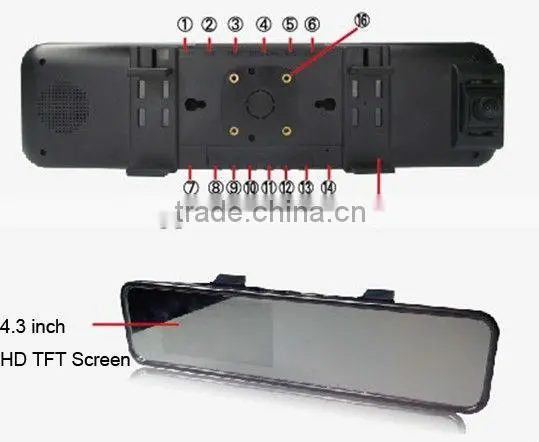 best car black box dod ls430w in the world GPS-9700H With Wide Dynamic Range