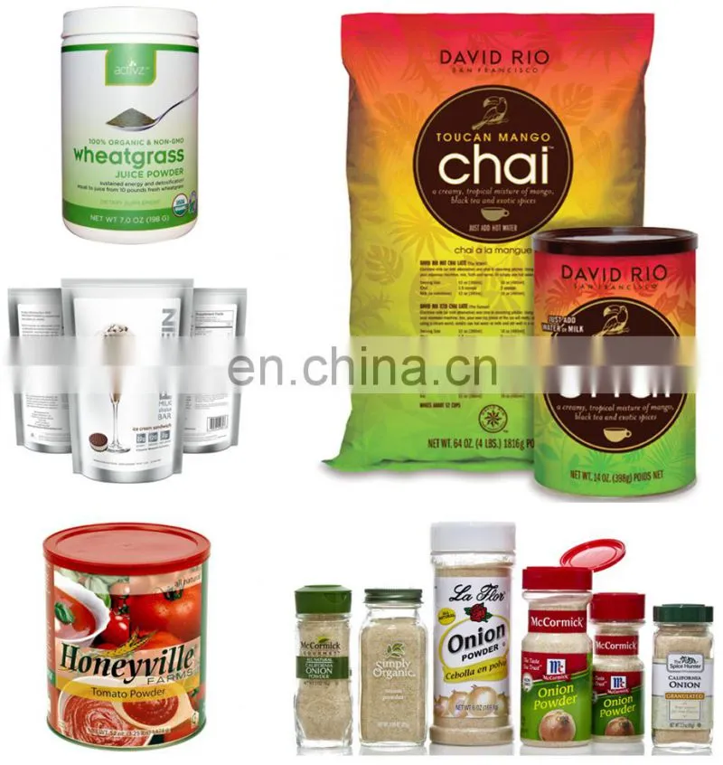 Automatic disinfectant powder packaging machine semi auto disinfection powder bag bottle filling packing machinery for sale