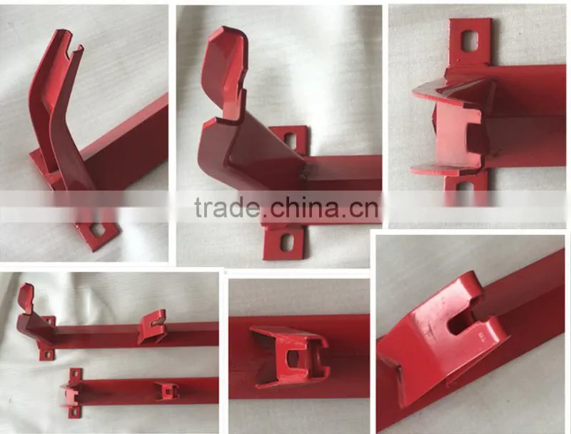 Steel Belt Conveyor Roller Idler / Self-Aligning Idler Frame
