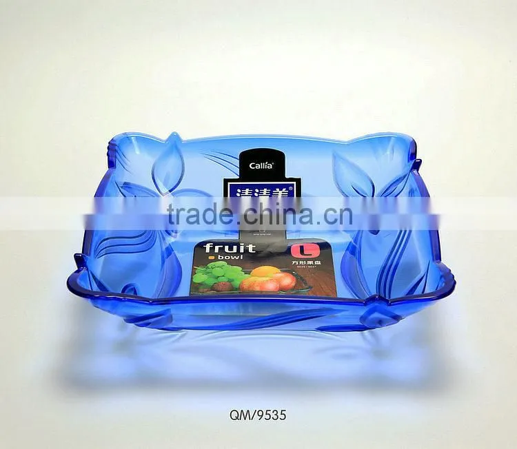 Crystal Fruit Bowl & Fruit Tray