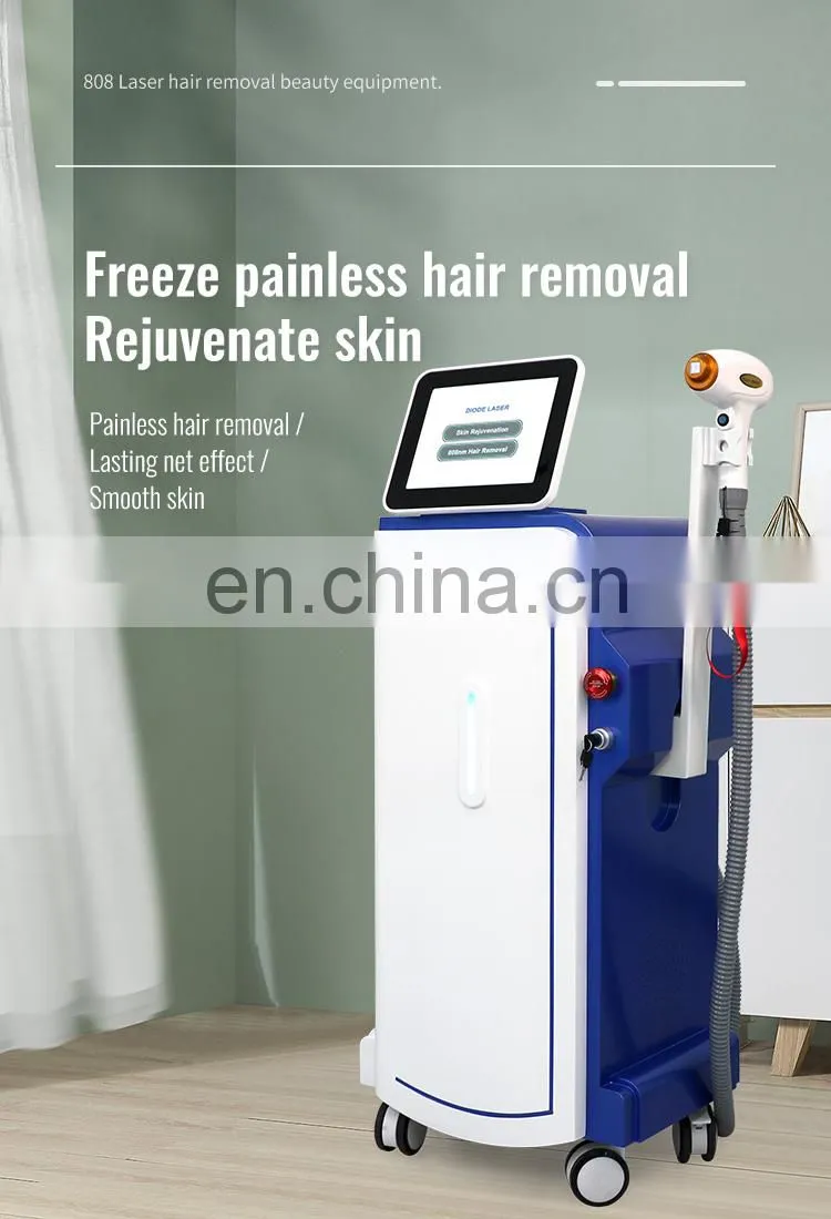 Fashion Design Big Spot Size 808nm Laser Diode Bar/chips 808 Diode Laser Hair Removal Beauty Machine