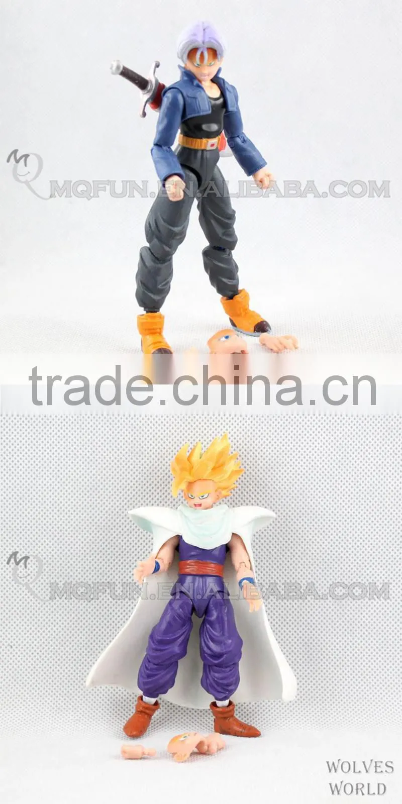 MINI QUTE 16 cm changing face goku dragon ball z action figures anime figures/scale model brinquedos boys gift NO.MQ 108