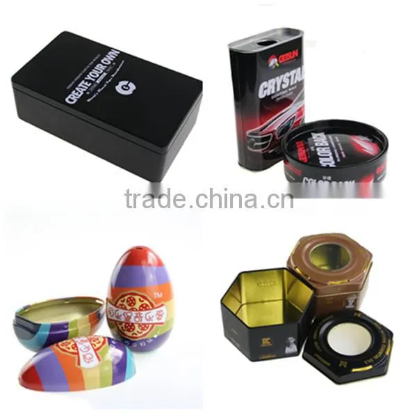 Custom Square China Tin Tea Box