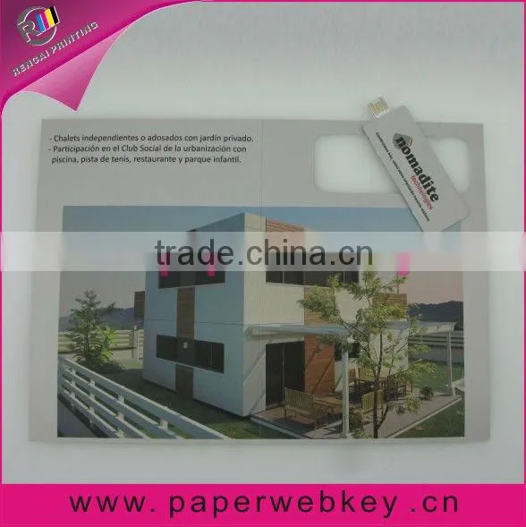 Best promo gift , Paper usb webkey.