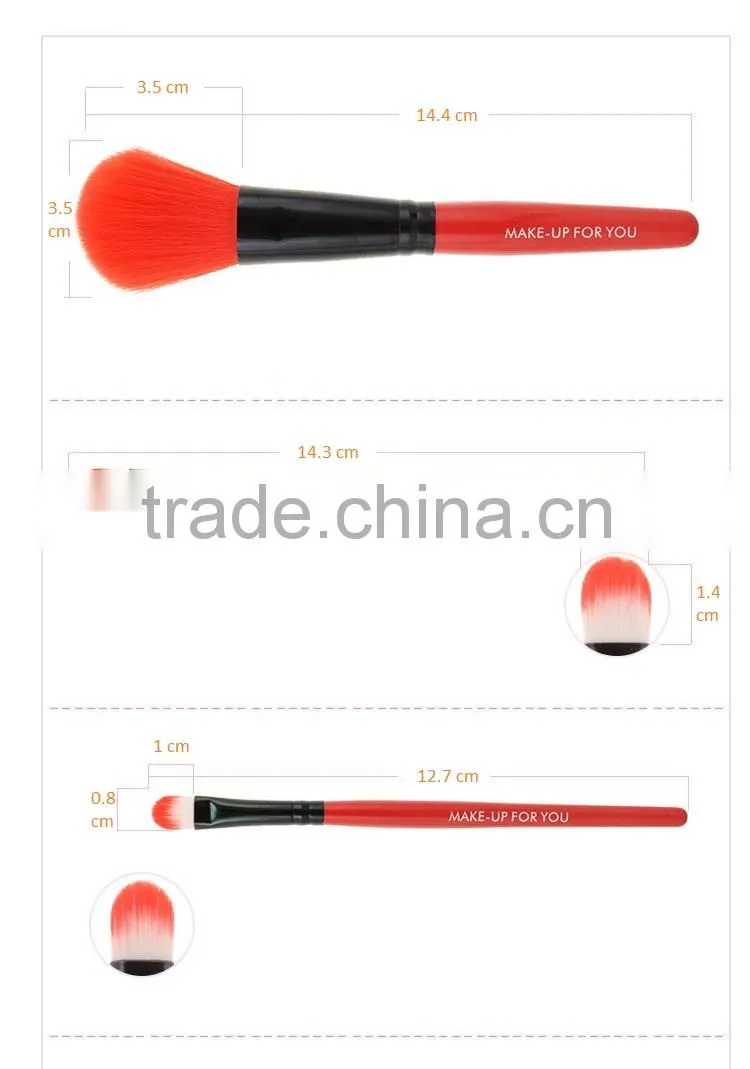 7pcs brush sets makeup with brush bag