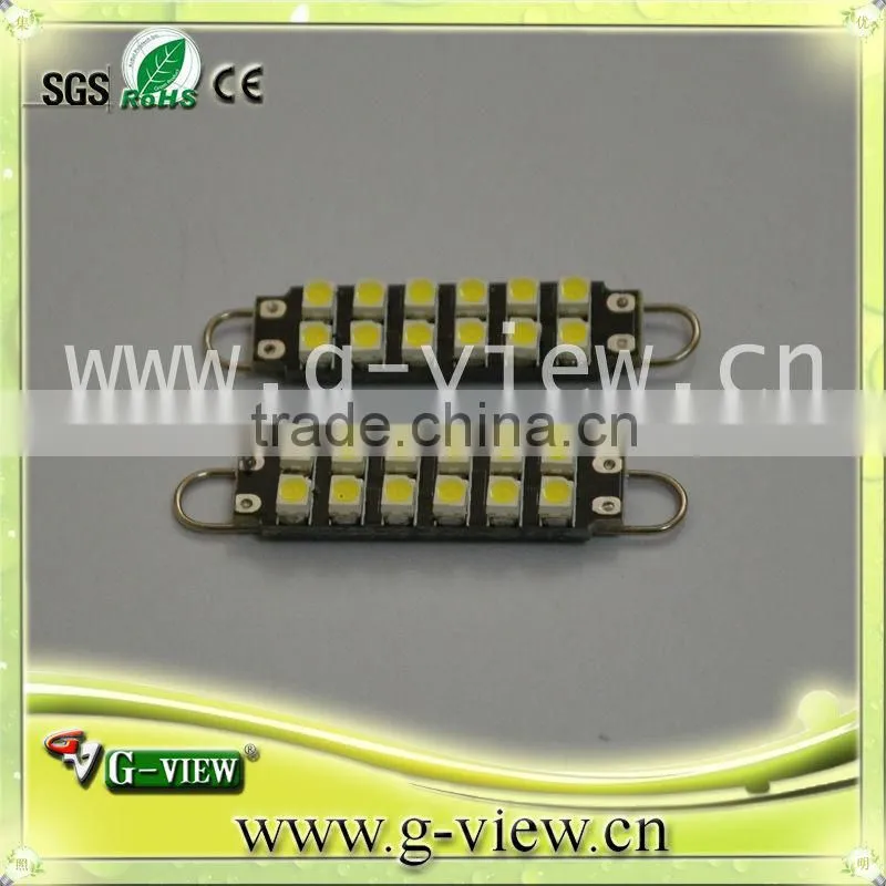 hotsale superbright rigid loop led 12smd festoon led 44mm led festoon light