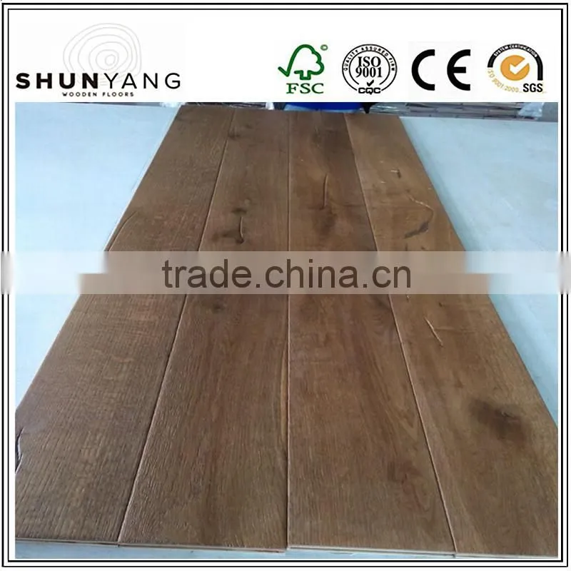 Rustic Knotty CDE Commercial Grade Oiled wood floor