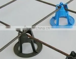 round concrete plastic rebar chair spacers