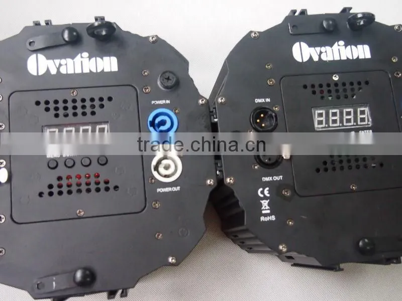 DMX control newest linkable hight power stage par light 24*12W par can