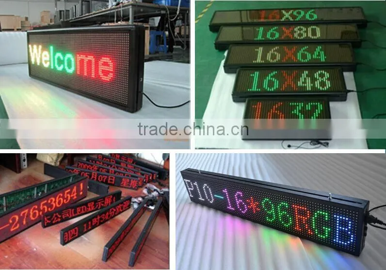 Outdoor P10 32*16 led module billboard in Nova control system