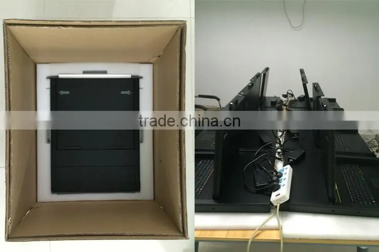 Good quality factory price Cate5 LED KVM Switch
