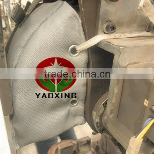 silicone glass fiber fabric mesh for equipment silicone fiberglass cover silicone protection cover